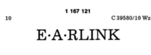 E A RLINK Logo (DPMA, 06.09.1989)