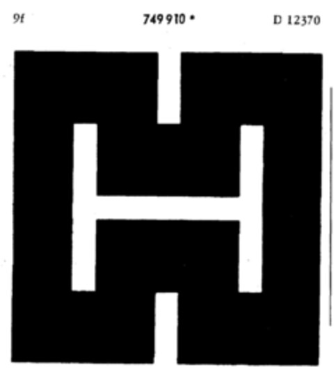 H Logo (DPMA, 03.02.1961)