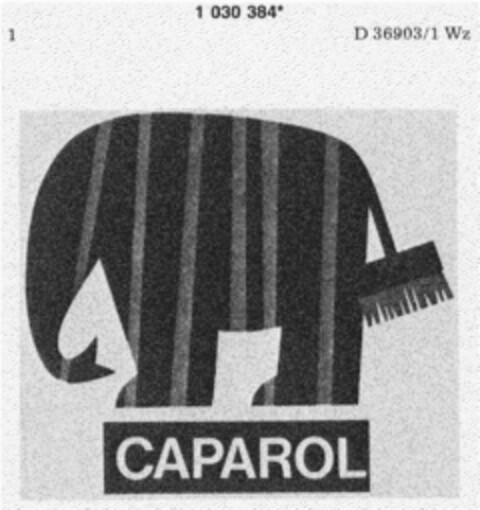 CAPAROL Logo (DPMA, 12/17/1981)