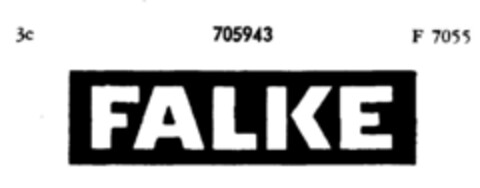 FALKE Logo (DPMA, 27.07.1956)