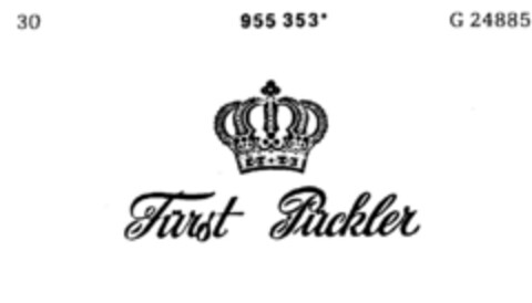 Fürst Pückler Logo (DPMA, 15.10.1976)