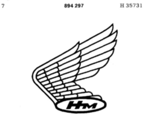 HM Logo (DPMA, 12.07.1971)