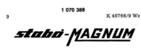 stabo - MAGNUM Logo (DPMA, 29.02.1984)