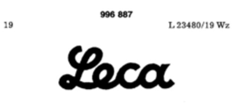 Leca Logo (DPMA, 21.06.1979)