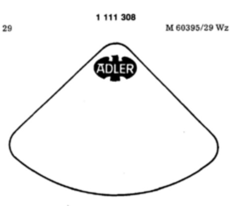 ADLER Logo (DPMA, 25.03.1987)