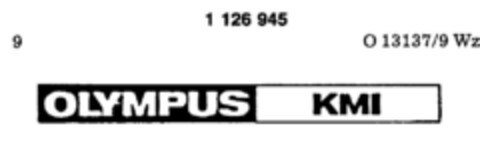 OLYMPUS KMI Logo (DPMA, 28.11.1987)