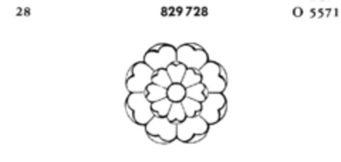 829728 Logo (DPMA, 06/07/1966)