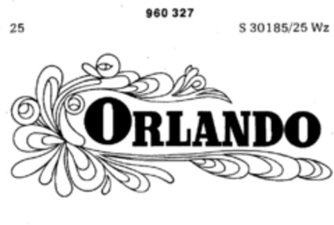 ORLANDO Logo (DPMA, 08/25/1976)