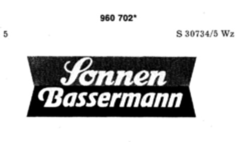 Sonnen Bassermann Logo (DPMA, 14.03.1977)