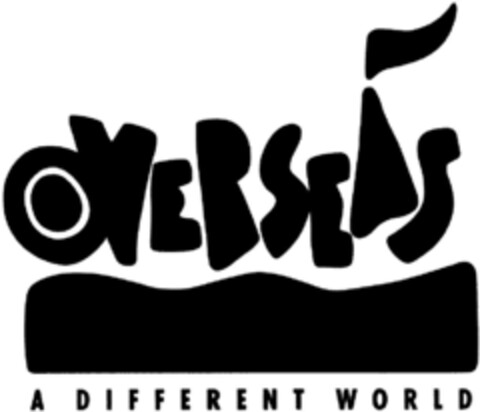 OVERSEAS A DIFFERENT WORLD Logo (DPMA, 04.02.1993)