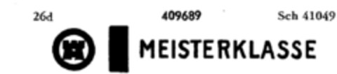 MEISTERKLASSE Logo (DPMA, 06.07.1929)