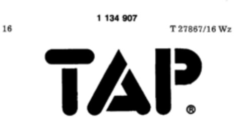 TAP Logo (DPMA, 22.07.1988)
