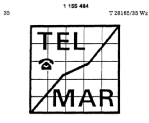 TEL MAR Logo (DPMA, 27.10.1988)