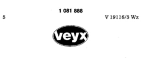 veyx Logo (DPMA, 28.09.1984)