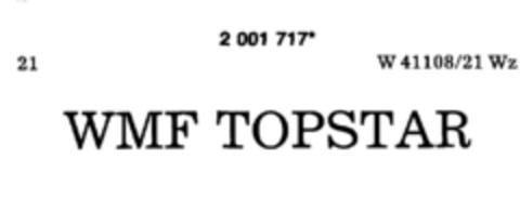 WMF TOPSTAR Logo (DPMA, 12/24/1990)