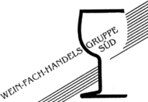 WEIN-FACH-HANDELSGRUPPE SÜD Logo (DPMA, 15.07.1992)