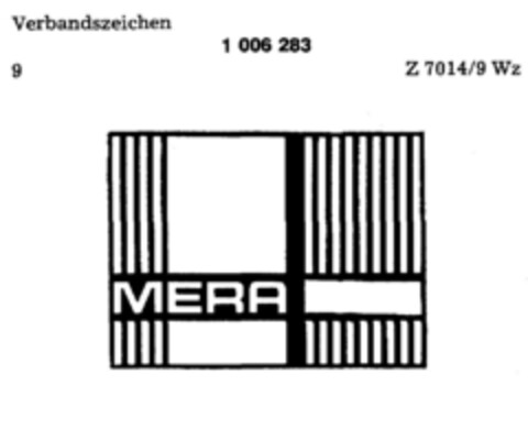 MERA Logo (DPMA, 21.10.1976)