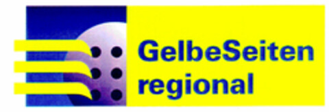 GelbeSeiten regional Logo (DPMA, 14.01.2000)