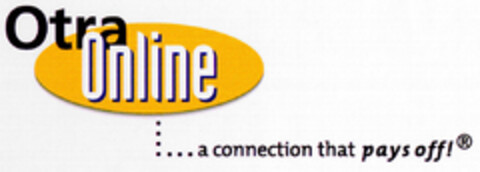 Otra Online a connection that pays off! Logo (DPMA, 08.08.2000)