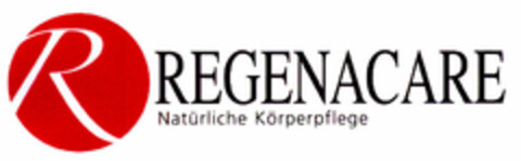 R REGENACARE Natürliche Körperpflege Logo (DPMA, 10/06/2000)
