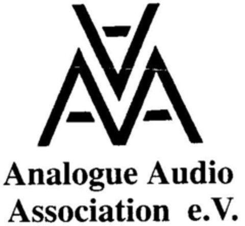 AAA Analogue Audio Association e.V. Logo (DPMA, 08/11/2001)