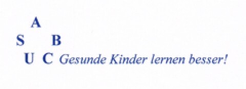 ABCUS Gesunde Kinder lernen besser! Logo (DPMA, 02.07.2010)