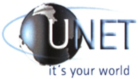 UNET it's your world Logo (DPMA, 13.12.2011)