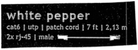 white pepper Logo (DPMA, 09.10.2012)