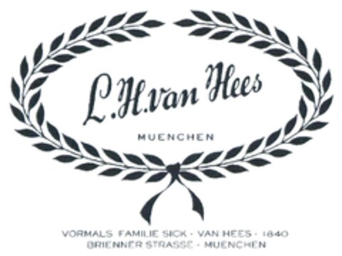 L. H. van Hees MUENCHEN Logo (DPMA, 04.07.2017)