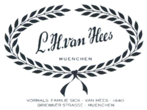 L. H. van Hees MUENCHEN Logo (DPMA, 07/04/2017)