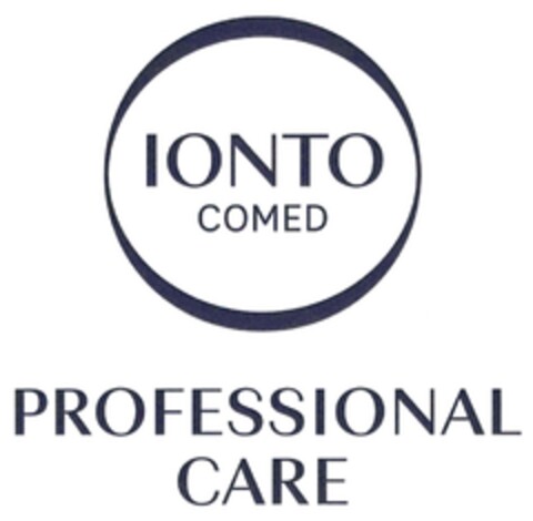 IONTO COMED PROFESSIONAL CARE Logo (DPMA, 13.09.2017)