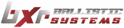 bxr BALLISTIC SYSTEMS Logo (DPMA, 08/20/2019)