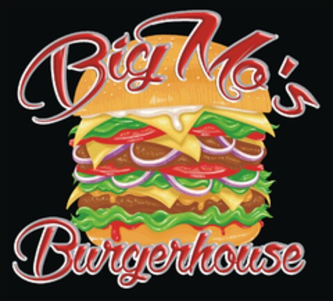 Big Mo's Burgerhouse Logo (DPMA, 04/21/2020)