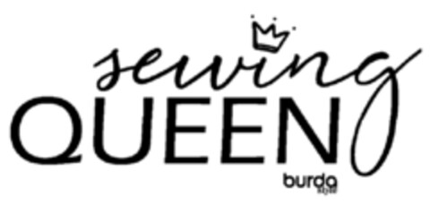 sewing QUEEN burda style Logo (DPMA, 02/15/2022)