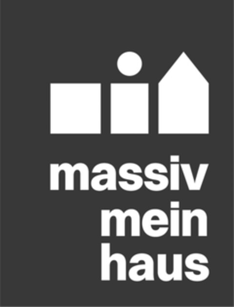 massiv mein haus Logo (DPMA, 11/29/2022)