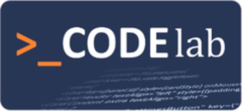 >_ CODE lab Logo (DPMA, 14.07.2022)