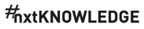 #nxtKNOWLEDGE Logo (DPMA, 18.12.2023)