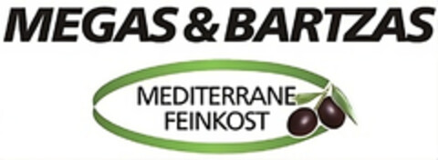 MEGAS & BARTZAS MEDITERRANE FEINKOST Logo (DPMA, 07.03.2024)