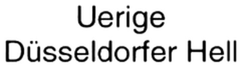 Uerige Düsseldorfer Hell Logo (DPMA, 31.01.2025)