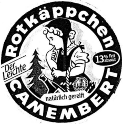 Rotkäppchen CAMEMBERT Der Leichte Logo (DPMA, 13.05.2002)