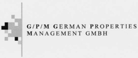 G/P/M GERMAN PROPERTIES MANAGEMENT GMBH Logo (DPMA, 06/13/2002)