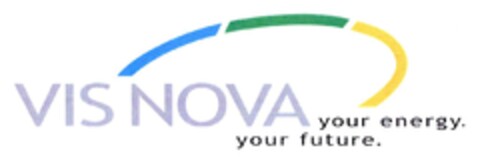VIS NOVA your energy. your future. Logo (DPMA, 03/03/2003)