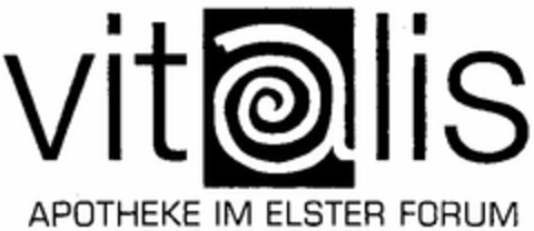 vitalis APOTHEKE IM ELSTER FORUM Logo (DPMA, 21.08.2003)