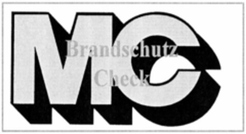 MC Brandschutz Check Logo (DPMA, 04/27/2004)