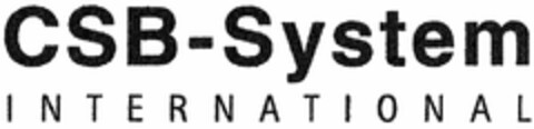 CSB-System INTERNATIONAL Logo (DPMA, 17.05.2005)