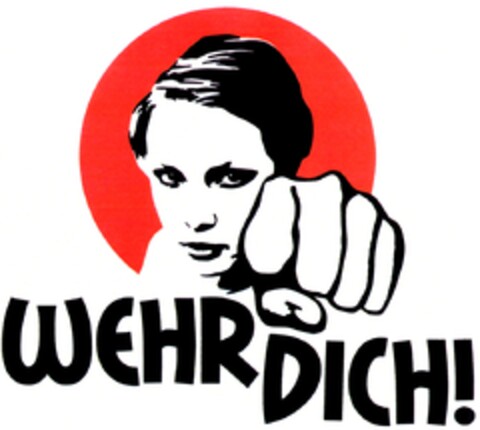 WEHR DICH! Logo (DPMA, 10.02.2006)