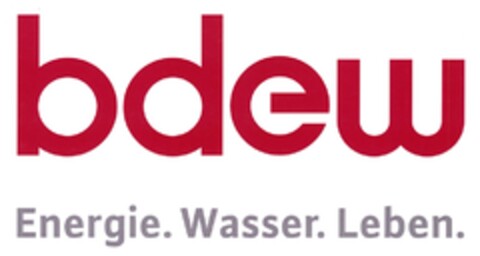 bdew Energie. Wasser. Leben. Logo (DPMA, 26.10.2007)