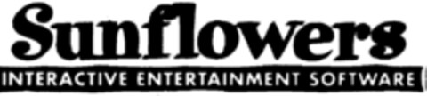 Sunflowers INTERACTIVE ENTERTAINMENT SOFTWARE Logo (DPMA, 04/22/1996)