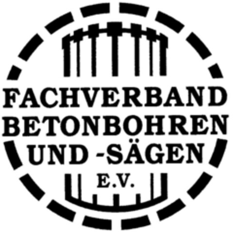 FACHVERBAND BETONBOHREN UND -SÄGEN E.V. Logo (DPMA, 25.07.1997)