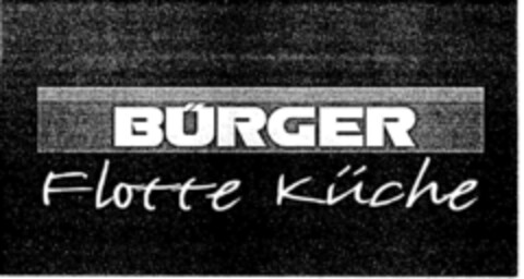 BÜRGER Flotte Küche Logo (DPMA, 09/26/1997)